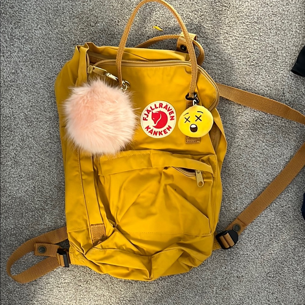 Kånken Yellow Backpack